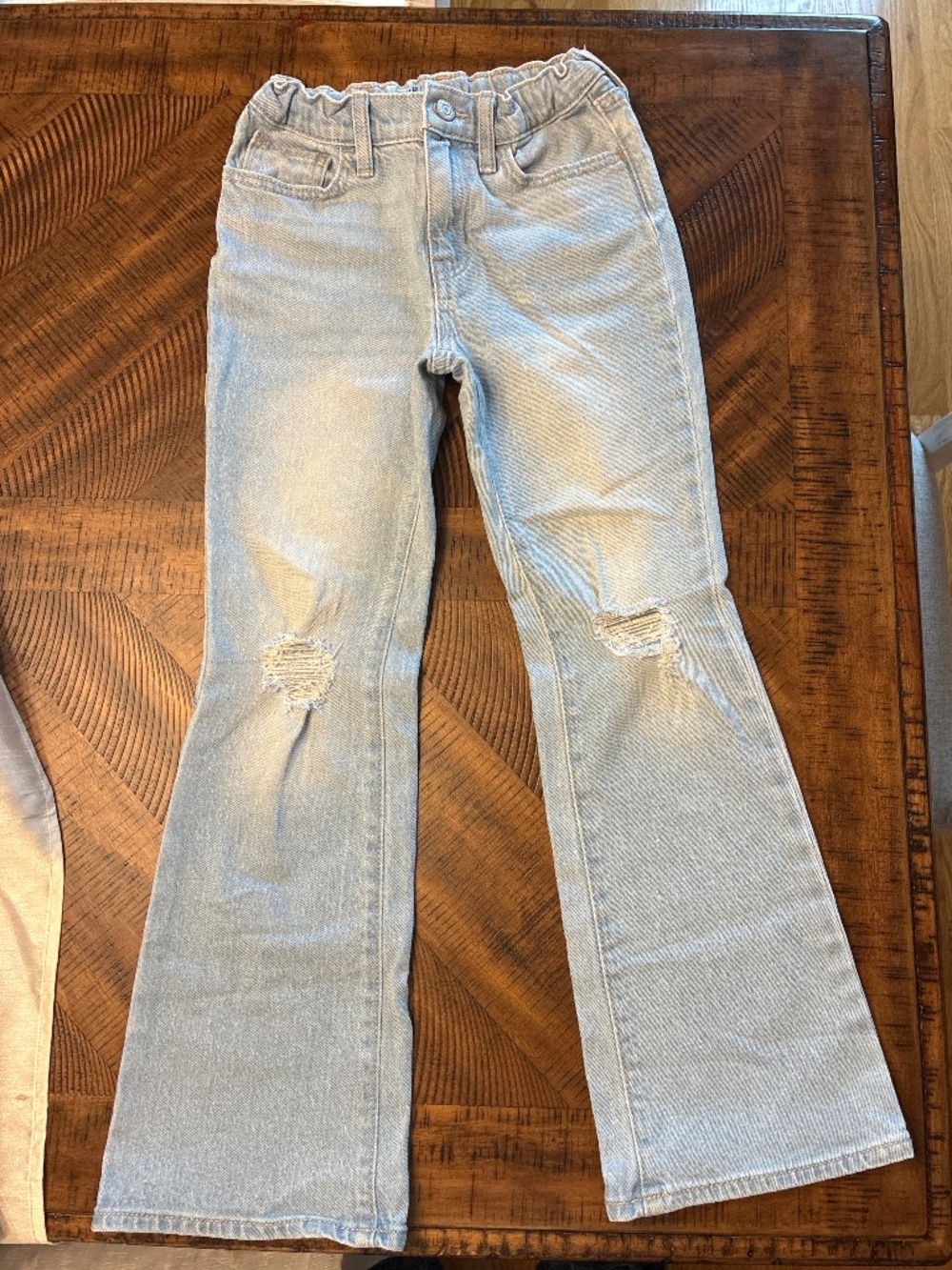 Girls flare jeans